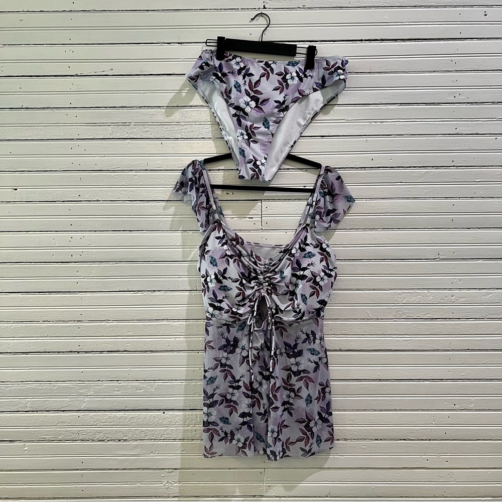 Floral Print Swim Dress